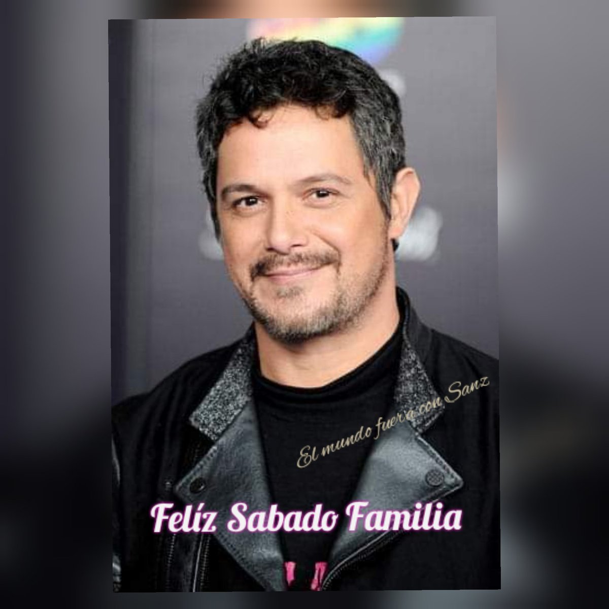 mundofueracsanz's tweet photo. Felíz Sabado Familia!! Con el animo arriba y siempre escuchando a nuestro @AlejandroSanz
#ElMundoFueraConSanz
#Sabado
#SanzLover https://t.co/hXymPzI0WU