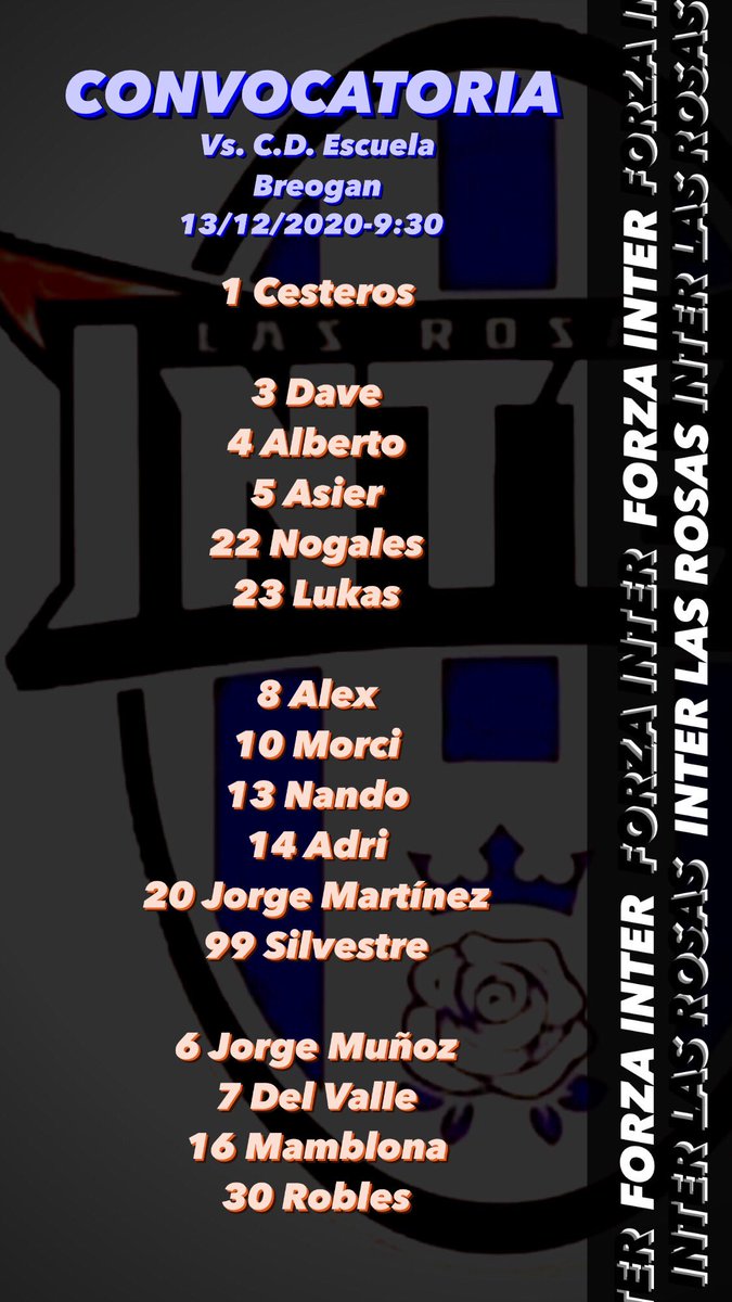 Inter Las Rosas tweet media