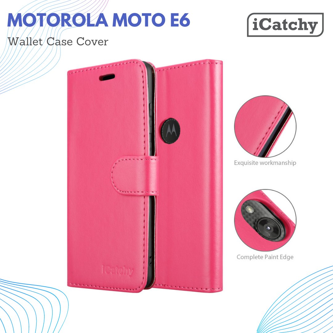 iCatchyuk's tweet image. This iCatchy Moto E6 Wallet Case has been designed to complement the design, with a luxurious and classic and appearance. The PU leather material has been crafted to be slim yet, offers all-around protection.

Buy Now: bit.ly/2K0Xyu2

#motorolacase #motorolacases