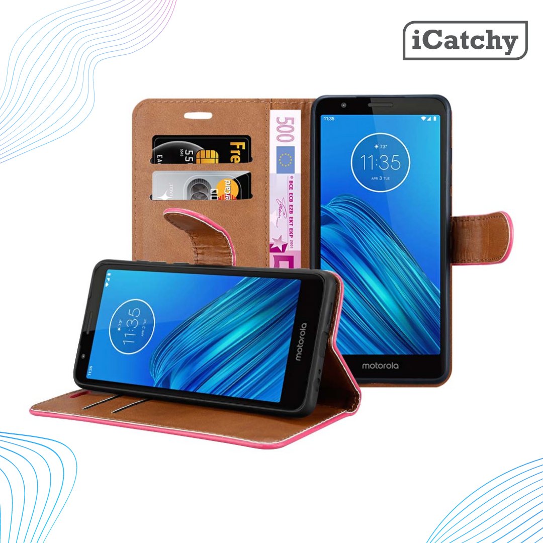 iCatchyuk's tweet image. This iCatchy Moto E6 Wallet Case has been designed to complement the design, with a luxurious and classic and appearance. The PU leather material has been crafted to be slim yet, offers all-around protection.

Buy Now: bit.ly/2K0Xyu2

#motorolacase #motorolacases