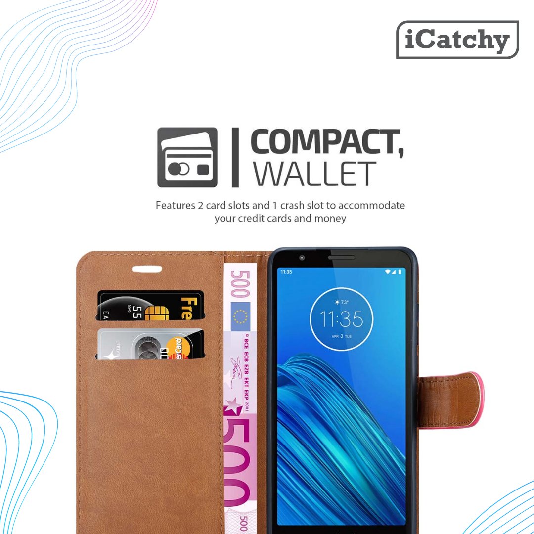iCatchyuk's tweet image. This iCatchy Moto E6 Wallet Case has been designed to complement the design, with a luxurious and classic and appearance. The PU leather material has been crafted to be slim yet, offers all-around protection.

Buy Now: bit.ly/2K0Xyu2

#motorolacase #motorolacases