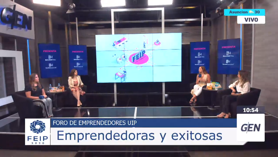 Universo970py's tweet photo. 🔘 #FEIP2020 | Foro de Emprendedores UIP
🗣 Panel exclusivo para emprendedoras exitosas, nos comentan sobre sus empresas y sus proyecciones.
📻 #Universo970AM
📺 @SomosGEN https://t.co/9NdXXLpz5m