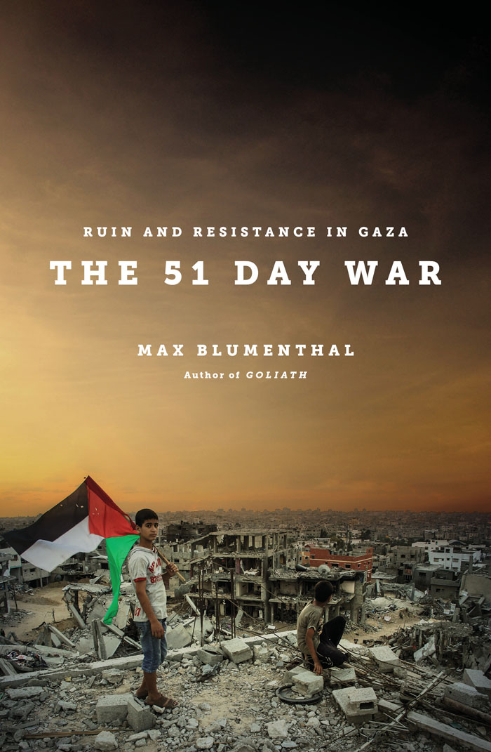  @MaxBlumenthal's "The 51 Day War" is an exemplary work of on the ground reporting of Israels summer 2014 slaughter in Gaza that left over 2,000 dead including over 500 children, reinforced with a deep knowledge of the history of the conflict. https://www.versobooks.com/books/1951-the-51-day-war