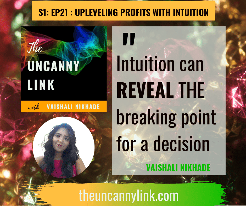 While intuition shows up in your life as unique as your personality, it'll let you know if you are leaving profits on the table. Check out the complete episode with real life examples here: theuncannylink.com/s1-ep21-upleve…
#theuncannylink