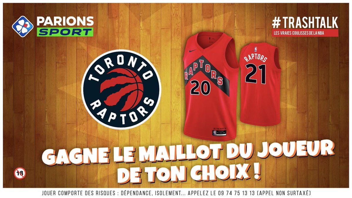 TrashTalk_fr's tweet photo. 🎁 JEU-CONCOURS 🎁

Avec les #30PREVIEWSEN22JOURS, TrashTalk et ParionsSport refont ta garde-robe !

🚨 GAGNE LE MAILLOT DU JOUEUR DE TON CHOIX CHEZ LES RAPTORS ! 🚨

Pour participer :

1⃣ RT CE TWEET 
2⃣ FOLLOW @TRASHTALK_FR ET @PARIONSSPORT

(TAS LE 19/12) https://t.co/ZKLSfD7Kp4