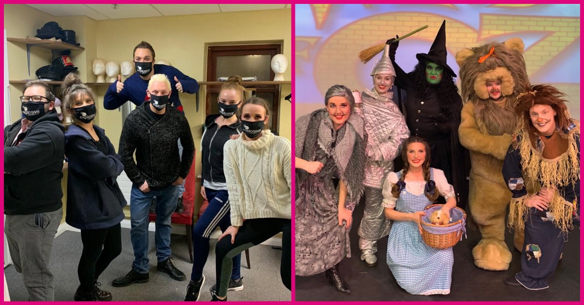 ExplosiveProLtd's tweet image. 😀𝙸𝚃’𝚂 𝙶𝚁𝙴𝙰𝚃 𝚃𝙾 𝙱𝙴 𝙱𝙰𝙲𝙺😀
🎉Congrats to our fantastic “Wonderful Wizard of Oz” cast and crew at Center Parcs Whinfell Forest! A phenomenal opening week of performances!
👍Keep up the great work👍
@CenterParcsUK #performance #pantomime #christmas  #singers #dancers