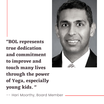 bentonlearning's tweet image. Meet our newest family members: 2020's FABULOUS FOUR!

Hari Moorthy, BOL Board Member

"BOL represents true dedication and commitment to improve and touch many lives through the power of Yoga, especially young kids. " #bentonlearning #yoga #childrensyoga #kidsyoga