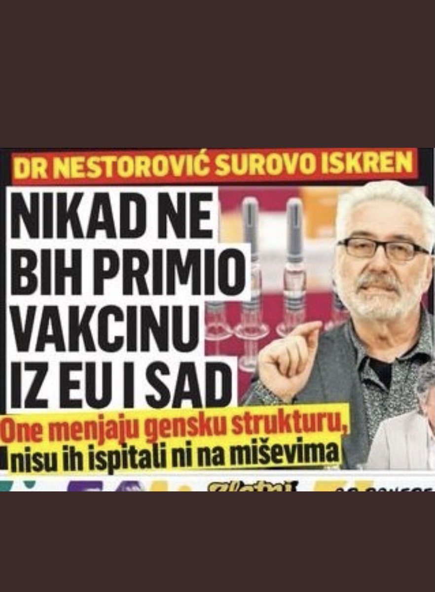 AntonMilan's tweet photo. U trenutku kada postaje jasno sa nećemo moći tako jednostavno da dobijemo vakcinu iz EU ili Amerike u dogledno vreme, pojavljuje se, znate već ko, simpatični i rekao bih po život opasan čovek. https://t.co/c9ipAbKHO1