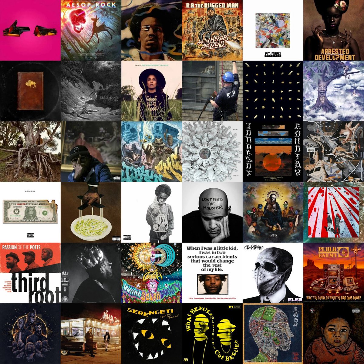 When the new ARRESTED DEVELOPMENT "Don't Fight Your Demons" album is in the 2020 TOP ALBUMS list! ❤️✊🏾 #DontFightYourDemons #ArrestedDevelopment <a href="/HipHopGoldenAge/">Hip Hop Golden Age</a> 🙏🏽 <a href="/Configa/">Dr Configa (PhD)</a> <a href="/CrisAcostaEnt/">Cris Acosta Beats</a> @sockmonster313 All the featured artists! 👏🏾👏🏾