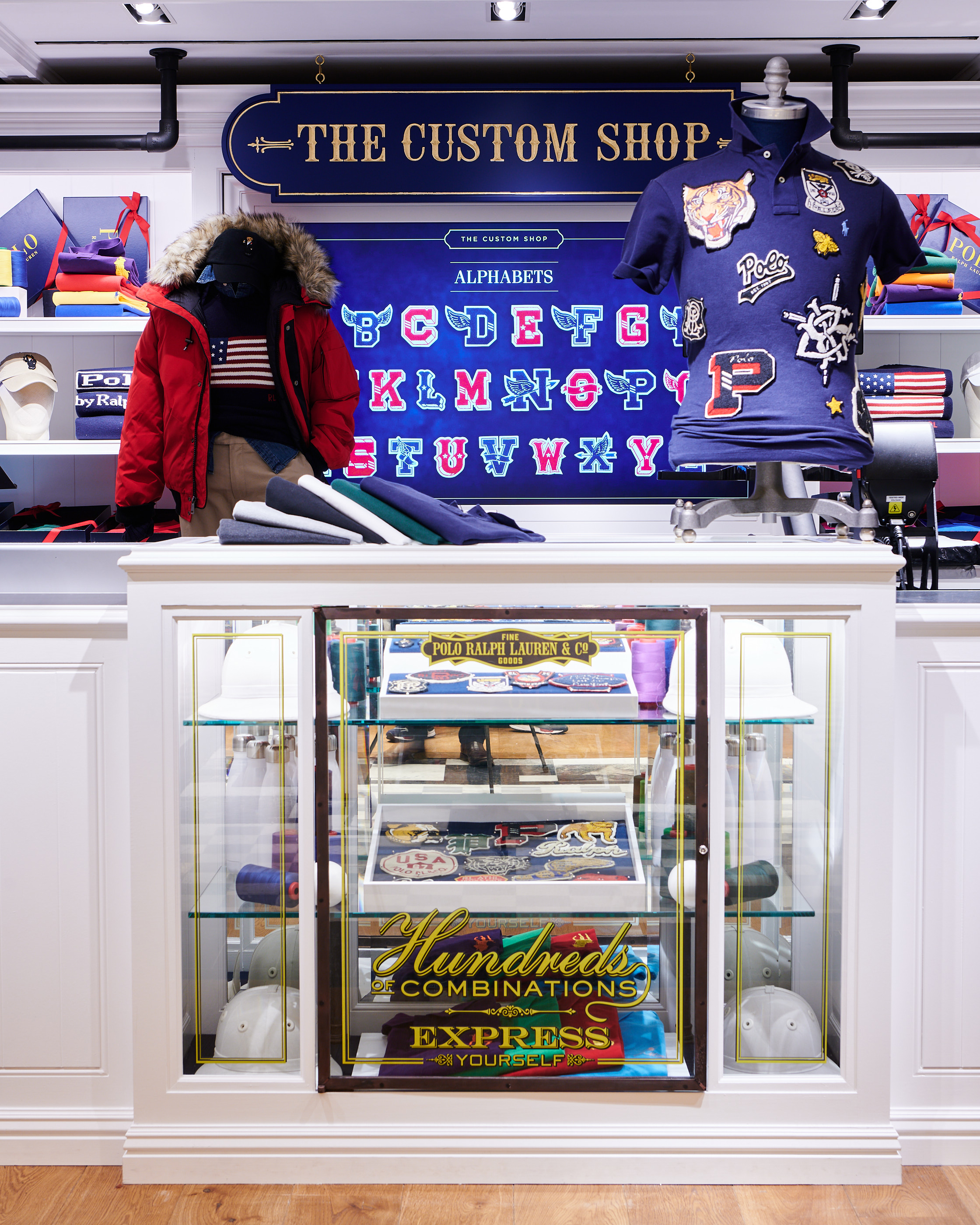 Harrods on X GIFTING Visit RalphLauren new Polo Custom Shop on the Second Floor to customise your gifts with embroidered monograms names patches flags and more. Plus the iconic Polo Bear