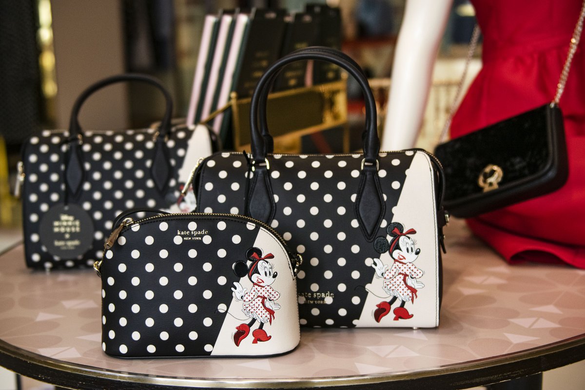 Kate spade Disney X Minnie Mouse Crossbody, Luxury, Bags & Wallets on  Carousell