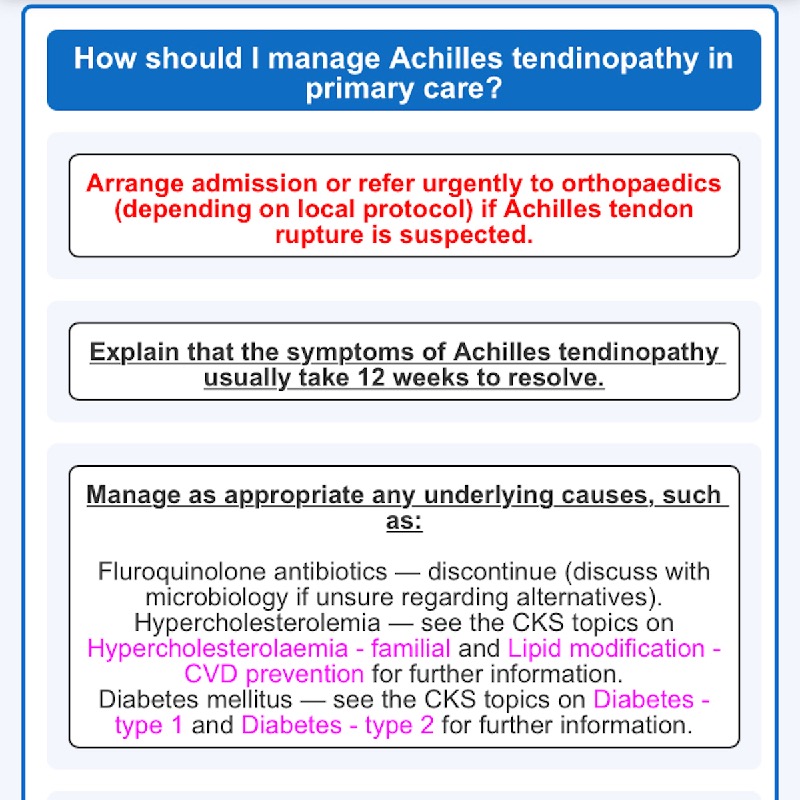 MSKpredict's tweet photo. Do you treat people with #achilles problems? The new #MSKpredict #app helps you with the #diagnosis and decision making process. Download FREE to try it now on iPhone and Android.