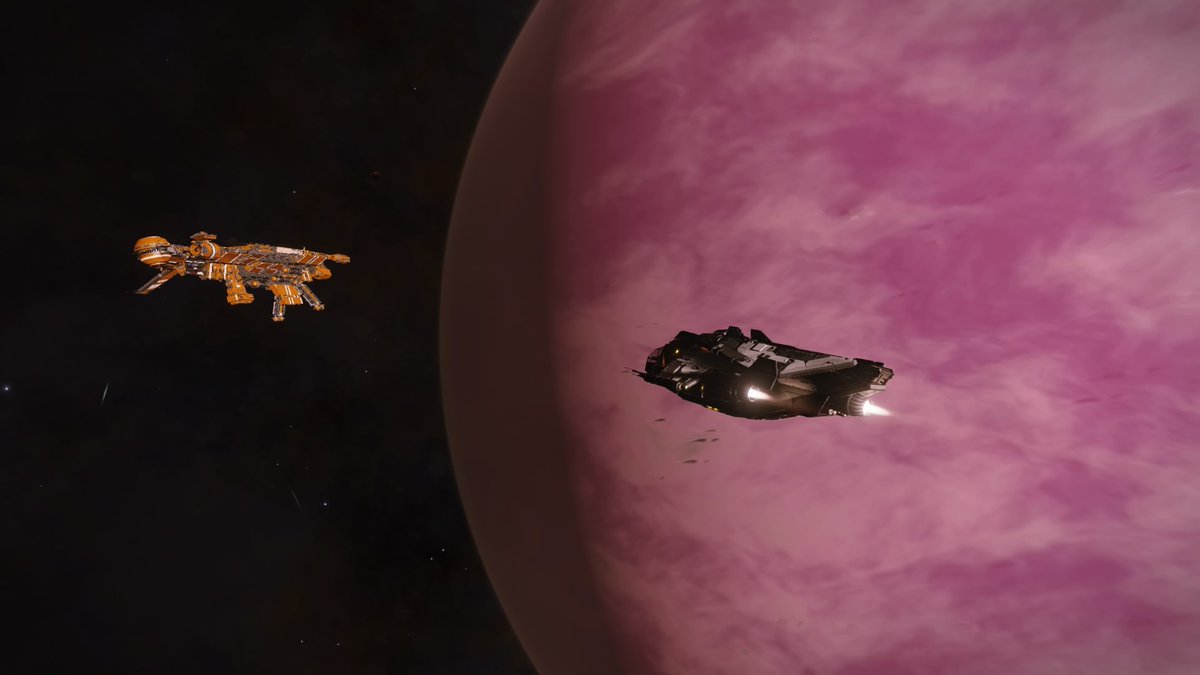 CMDR_KidZ's tweet photo. Having long lost contact to the EDSM navigational system, I am overboard with joy as I stumble across the mighty OCD GNOSIS #B# - I take the rest of the day off to celebrate. @IPXWing @CanonnResearch #EliteDangerous #Nevertellmetheodds https://t.co/Ms8mkJSX0w