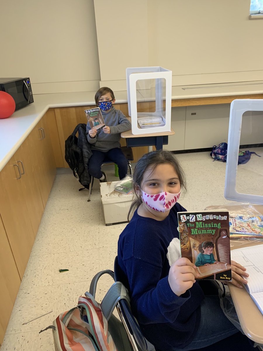 This week, we started our mystery reading unit! We were SO excited to start acting like detectives with our reading partners about our very own mystery texts! #wiltonwayct