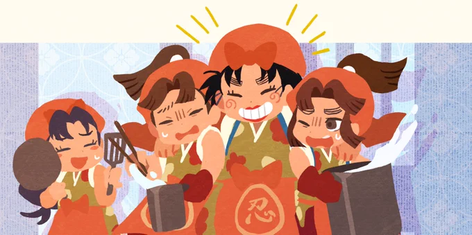 ✿お題:平滝夜叉丸
#nin_draw 