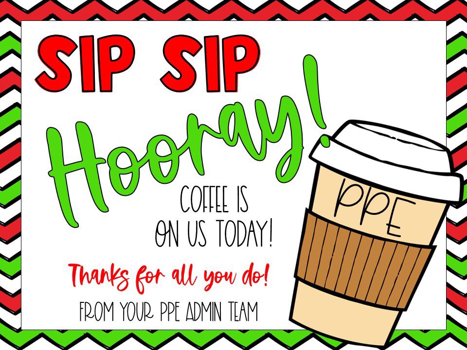 14 Days of Christmas at PPE has been so much fun! 5 more days of fun  left until Christmas Break.