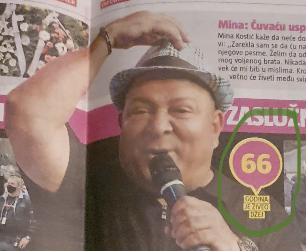 veceivan's tweet photo. Ovi mentoli iz informera ne umeju ni da sabiraju i oduzimaju!
2020-1964= 56 godina je živeo Džej
🤯 https://t.co/H4hTfzMWuK