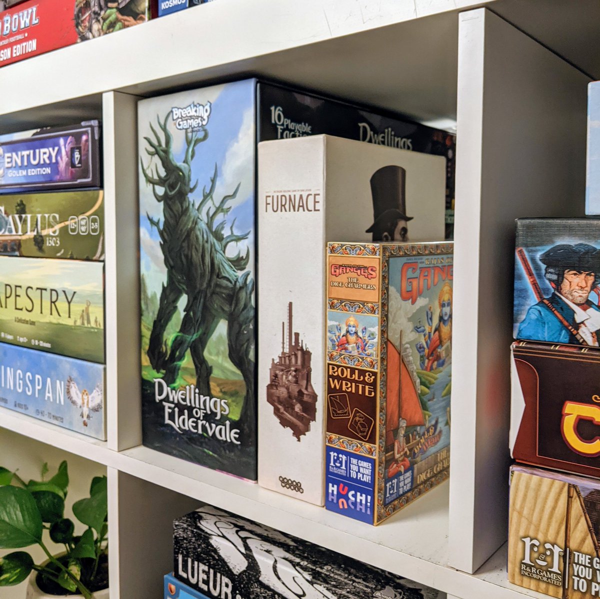 My ever evolving, ever changing unplayed shelf currently has these 3 games on it 😲 
Can't wait to play them all! 
What's on your unplayed shelf that you are excited to play?