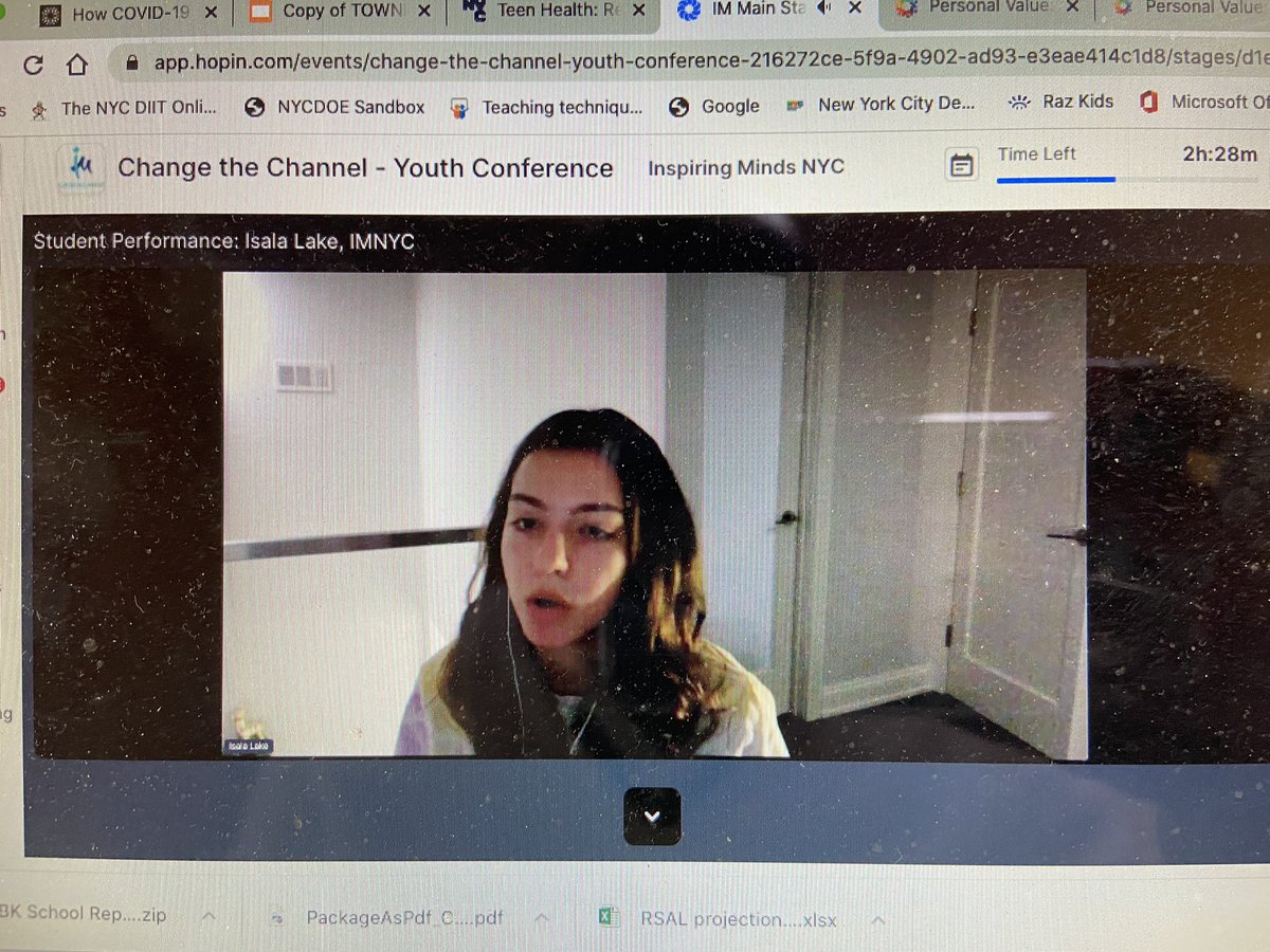TPaulin_BKNHS's tweet photo. #ChangeTheChannel2020

Sometimes we have to just pause to see the brilliance: student Isala Lake from @BrooklynLatin blessed the event with her voice! Brooklyn North Stand Up! @BKNHSSuptRoss @ExecSuptKWatts @KatrenaPerou #LoveThis https://t.co/z5Z6bWsfbf