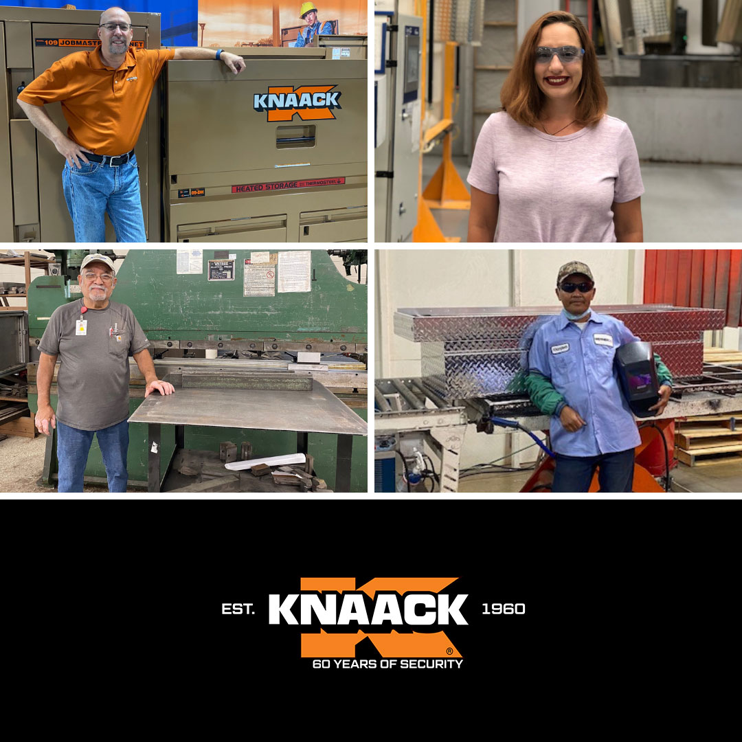 CantCrackKnaack's tweet image. We are thankful for our outstanding employees who continue to design and build our products. Thank you for helping us build a legendary 60 year reputation for secure #jobsitestorage! #TributeToTan #KNAACK
bddy.me/37anex6