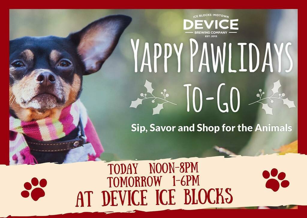 Join the @sacramento_spca and our local business community this weekend to celebrate the Pawlidays by giving back to the animals while you shop!

Visit our Ice Blocks Taproom today and tomorrow for some take-out only shopping and a portion of your purcha… instagr.am/p/CItXoq0J1m3/