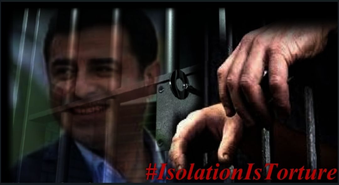 DilsherFurat's tweet photo. Bijî berxwedana zîndanan.
#IsolationIsTorture https://t.co/eW0JDuOKIu