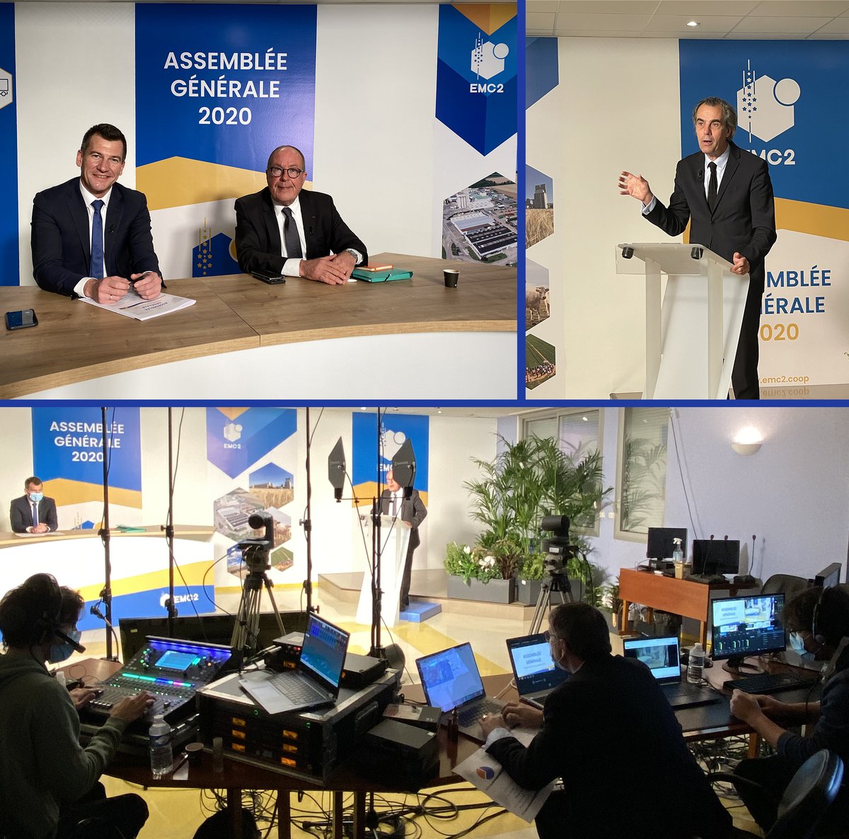 coopEMC2's tweet photo. Nous avons voulu tenir notre #AG2020 proche des conditions habituelles #démocratie et #prospective, même s’il manque les indispensables relations humaines et la convivialité. AG clôturée par Philippe Dessertine avec sa vision réaliste et optimiste de l'avenir ! #CaFaitDuBien https://t.co/c5kZWfCTqJ