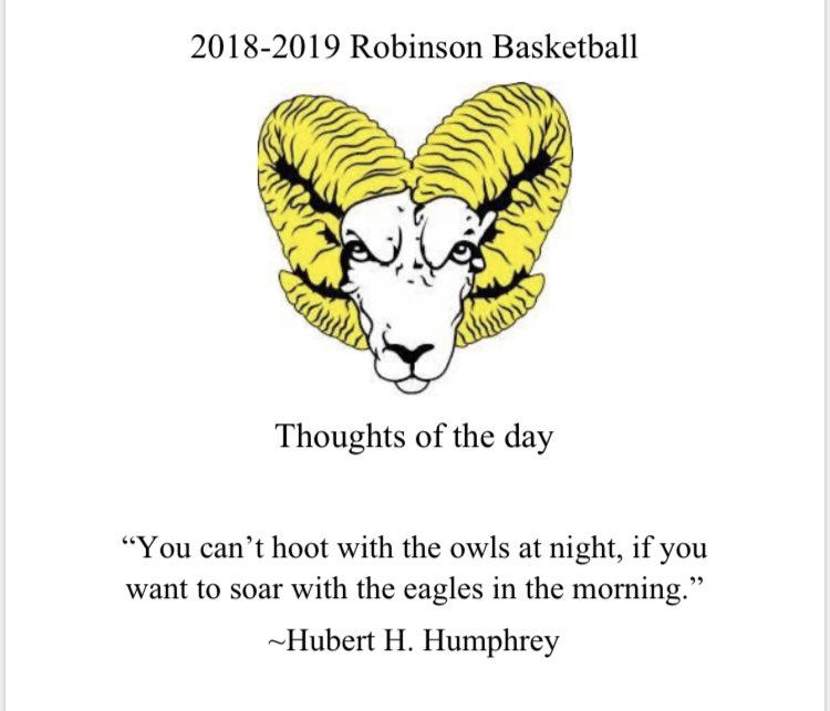 Robinson Basketball tweet media