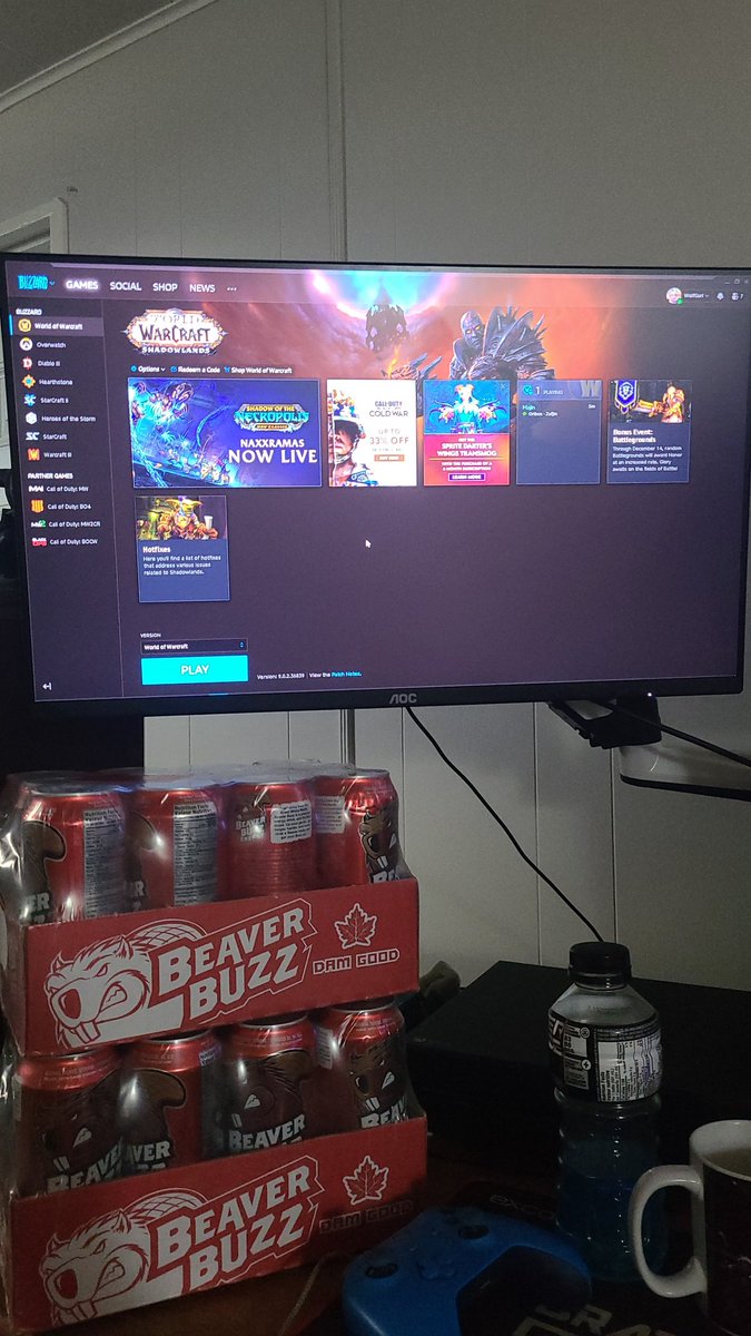 CanadianWolfGrl's tweet photo. Time to get my long game sessions going. I'll be powered by @BeaverBuzzNRG https://t.co/Q2STFM2Uov