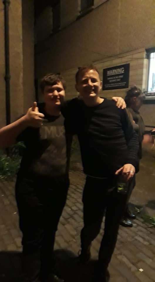 DitteryL's tweet photo. Even though he's already drunk 😂 I'm hoping @Daniel_Sloss  @LewisCapaldi @kaihumphries  could wish him a happy 18th really make his year 
Thought I'd finish on more recent photo's from last year when we were lucky enough to meet you all 
@dannybrand2002  @NellyyyReynolds https://t.co/AMa7KZdocP