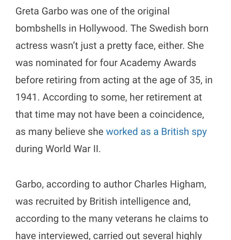 13) Entertainers being used as spies isn’t a new concept... there are numerous accounts of entertainers that would use their celebrity to access ppl that others couldn’t w/o raising suspicion. They could freely travel and “hide in plain sight”...then deliver messages.