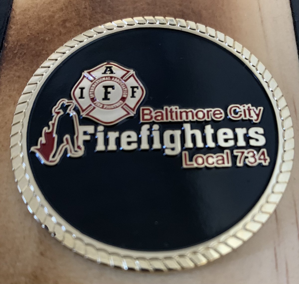 BCFDL734's tweet photo. Last minute holiday gift? How about purchasing a Baltimore Firefighters challenge coin? Proceeds will goto our Widows & Orphans fund.
$10per coin + $3 s/h
Payments can be made through PayPal or in person at the Local 734 hall. Bfflocal734@gmail.com
#supportyourlocalfirefighters https://t.co/yHeVSEtB8l