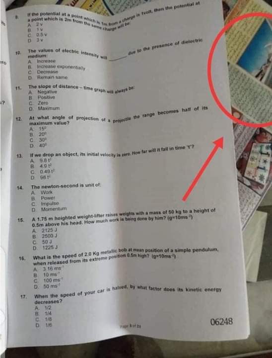 Abdur_0302's tweet photo. This is the clear picture of the paper. And all of know it that Nov 29 paper was leaked. we want justices.
#PublicleakedMDCATpaper
@pmc_org 
@Shafqat_Mahmood 
@arbab_jahangir 
@fslsltn https://t.co/JgTka3czTN