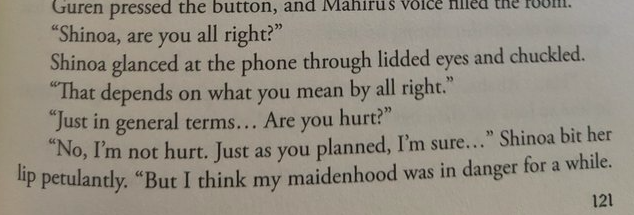 tw // rapeyeah, she wasn’t ‘actually tortured’, but do i really have to explain why even PRETENDING you’re willing to let an eight year old child be raped is a bad thing? do you really want me to go there?
