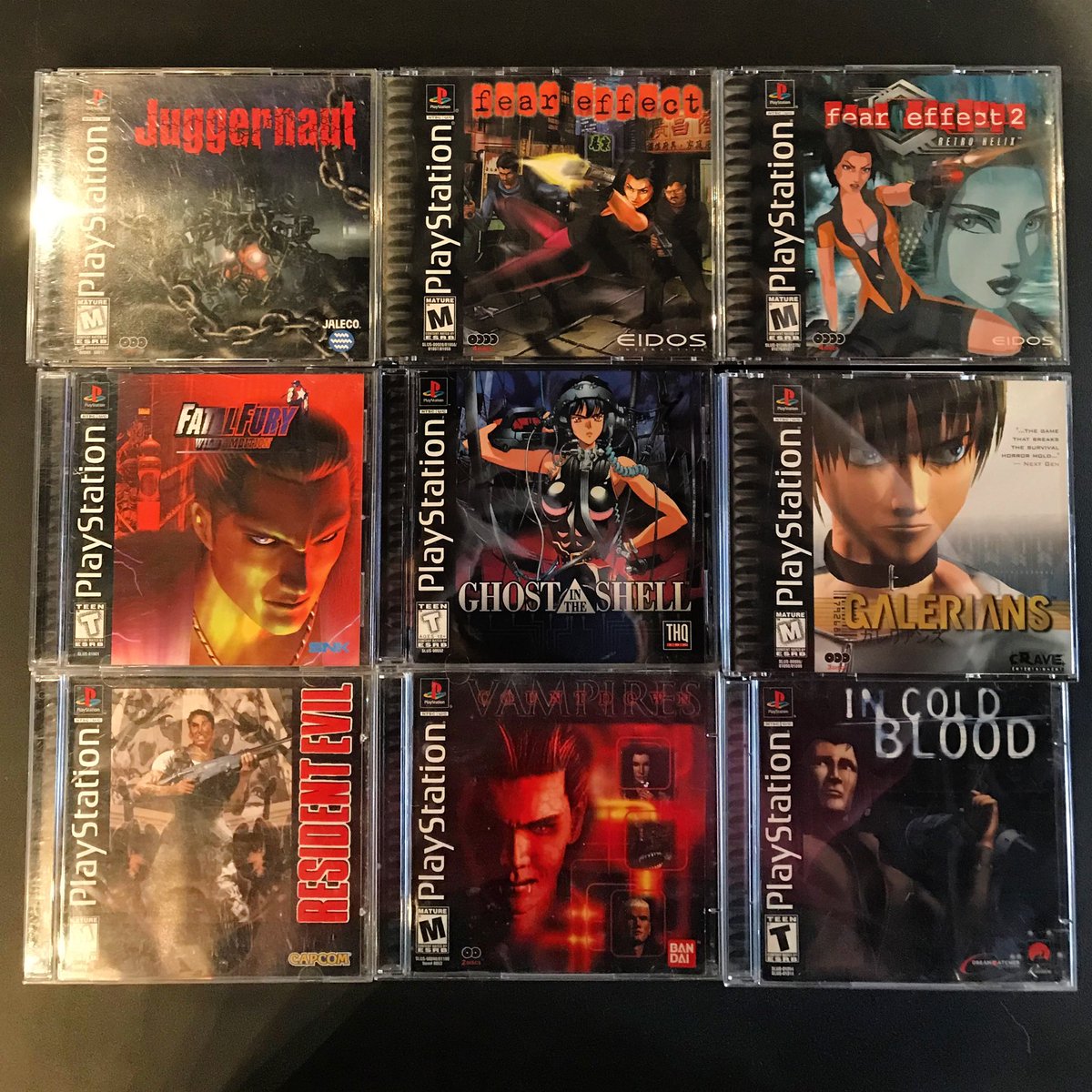 TheGameZoneGZ's tweet image. TJi! #juggernaut #feareffect #feareffect2retrohelix #fatalfurywildambition #ghostintheshell #galerians #residentevil #vampirescountdown #incoldblood #playstation #ps1