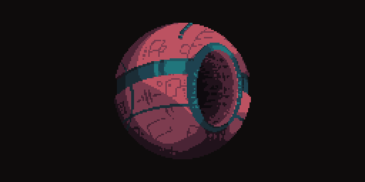 space_abyss's tweet photo. A planetary sized space station! It's still early, but the goal with these is to create places where players can setup markets, faction bases, or just rent out space. Art by @OfTetris #pixelart #indiegame #indiegamedev #mmorpg #spaceabyss https://t.co/J4Si5eHqjK