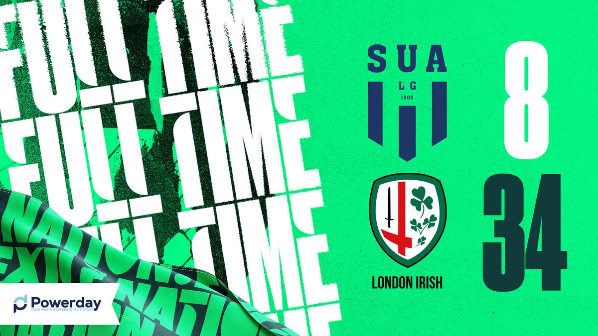 londonirish's tweet photo. Starting with a BP win on the road 👊

Great performance from the squad!

#SUAvLIR https://t.co/3sBz5X0NJE