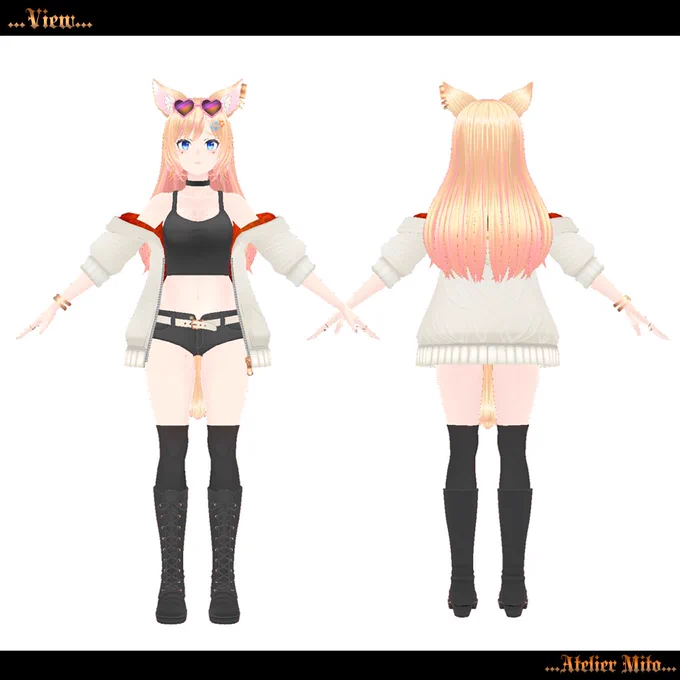 オリジナル3Dモデル『サラ』Sarah の販売を開始しました。よろしくお願いします。

https://t.co/0Z4tfZeKVC

#Booth #3DCG #VRChat #VRC #Sarah 