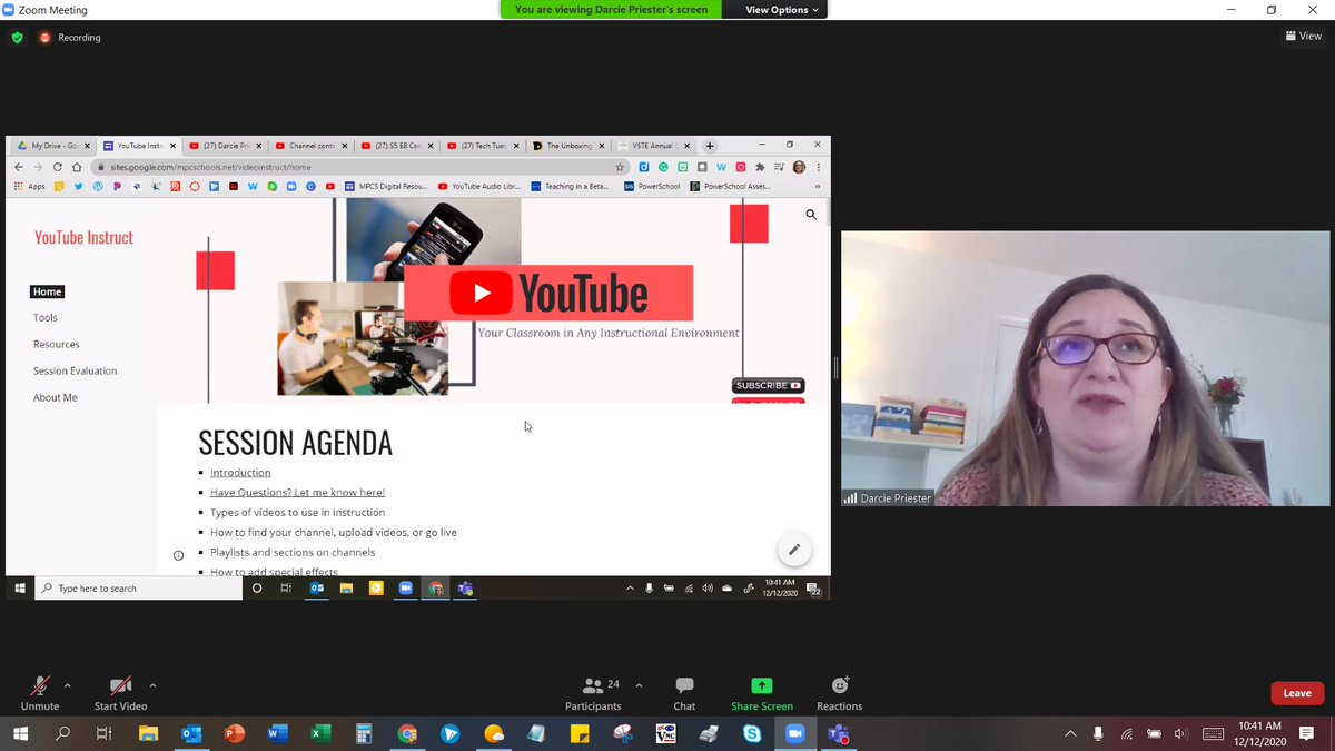 MrV_ITC's tweet photo. What an amazing session on YouTube @mspriester_ITRT! Great job on representing @MPCSVA @vste 2020! #vste20 #mpcswow Continue Being Awesome! https://t.co/9cOamS5mtY