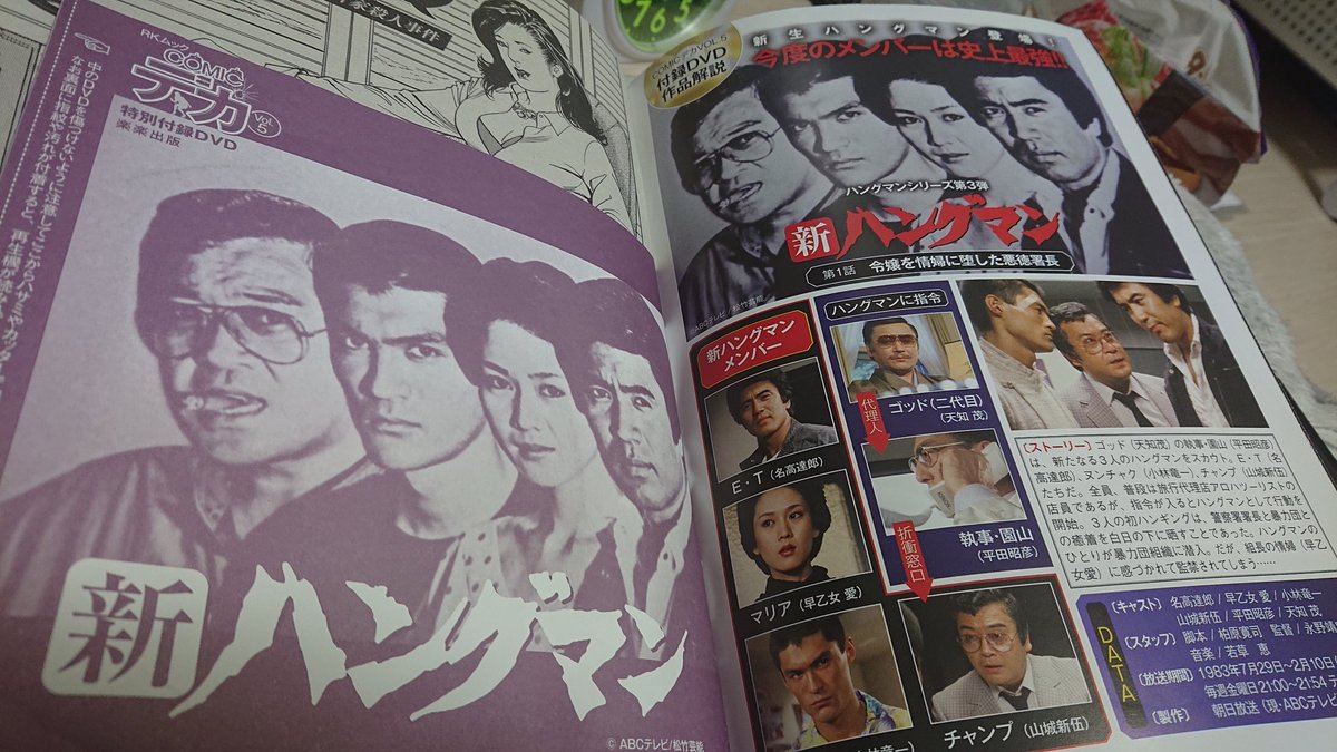 昨日、偶然立ち寄ったコンビニで見つけた「COMIC デカ」。恒例の付属