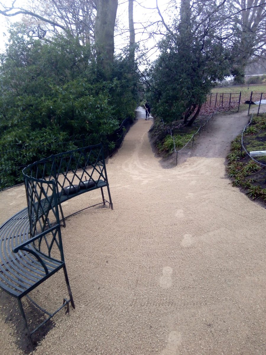 AGSTeam22's tweet photo. The start of a new contract: resurfacing the paths at the @nationaltrust in #Cheshire. https://t.co/DrRvXPPoQo