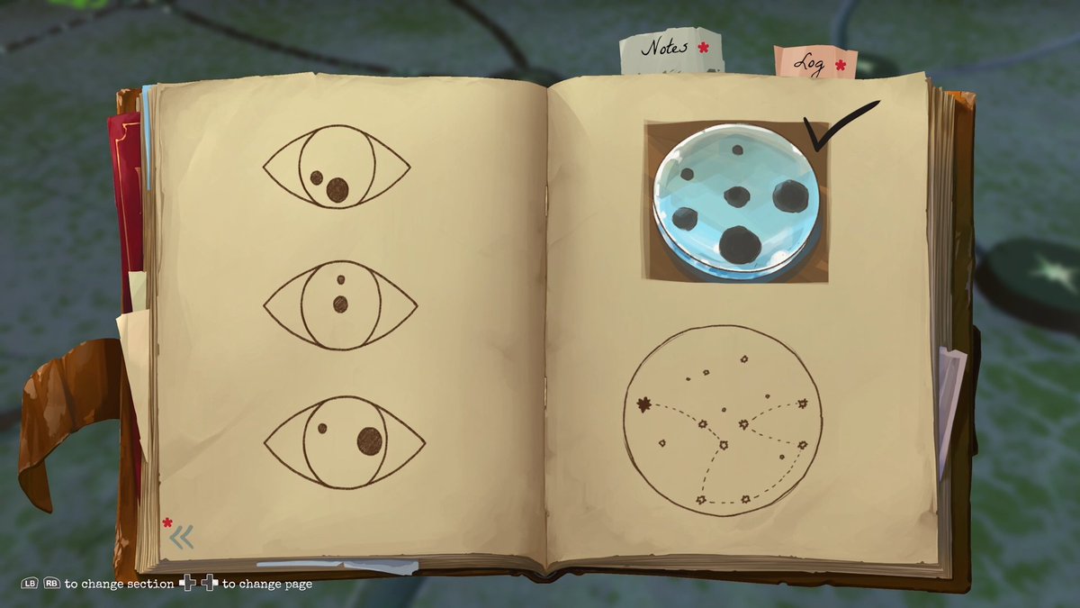 This extends to the puzzles, too: she makes a note of every clue in her journal. Again it reduced my investment in the world. I didn't need to consider what was worth remembering: I just looked at everything and knew the critical info would be in the journal.