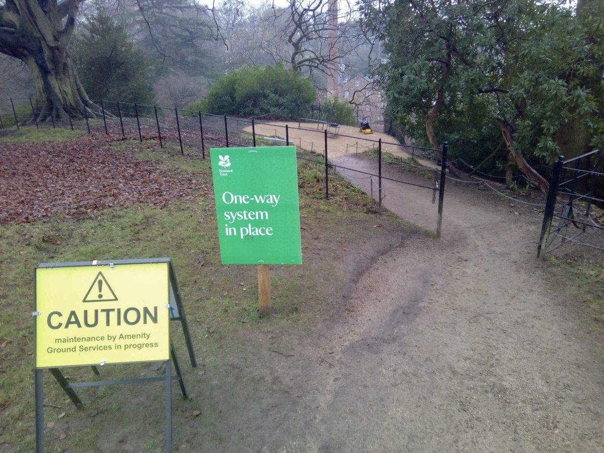 An example of the precautions AGS takes to keep pedestrians safe! All part of safe working procedures.