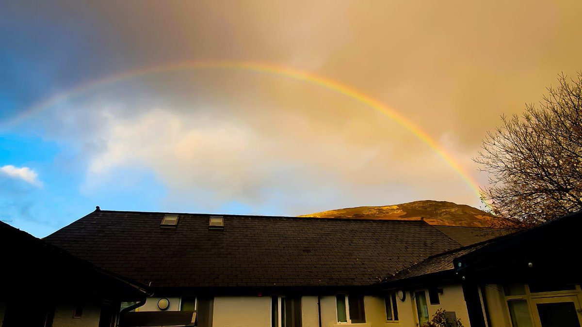 A real NHS rainbow. #teampinewood