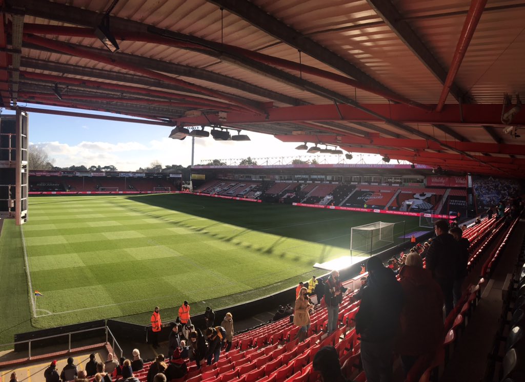 cherrydave79's tweet photo. Different manager, different league...but it feels so damn good to be back #afcb #noVAR https://t.co/QCP2sUo3dl