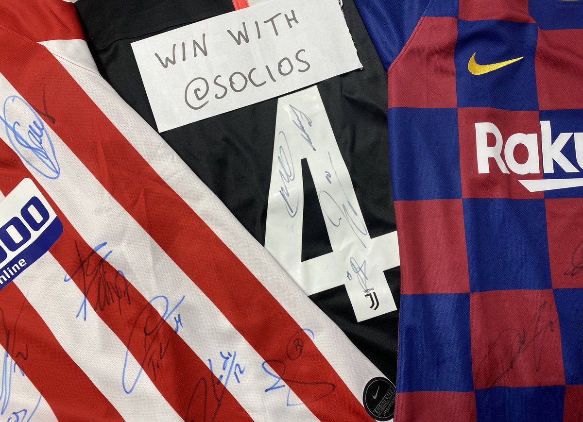 socios's tweet photo. Quote tweet this tweet and get 0 likes, 0 RT's and 0 comments by 17:01 on Monday, 1 winner gets a signed  shirt.

#BeMoreThanAFan ⚡️ $CHZ https://t.co/sl5588YqIJ