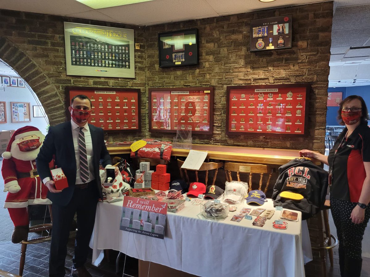 Excited to pick-up some holiday gifts for my family and I from the Aurora Legion. 

During these difficult times, let's not forget to support our veterans all year-round.