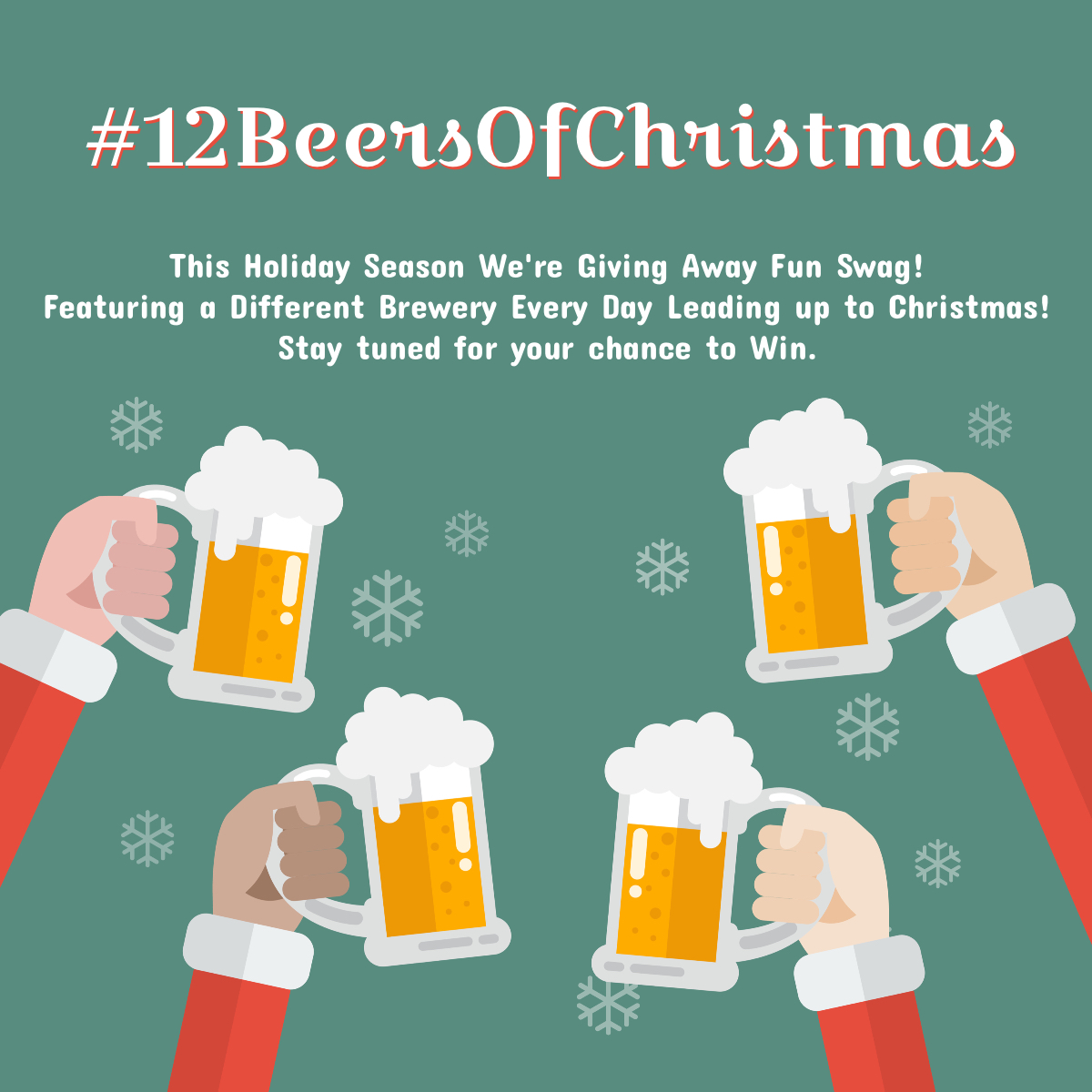 BeechwoodSales's tweet photo. While it was unfortunate that circumstances kept us from celebrating @MKEBeerWeek this year @BeechwoodSales would like to wrap up the year on a positive note with a virtual Christmas Countdown Raffle! Starting Tomorrow!

#12BeersOfChristmas #HoppyHolidays #EveryWeekIsBeerWeek https://t.co/HicvsvNUC2