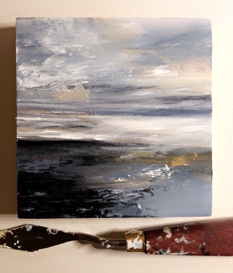 jaaysart's tweet image. Today is my birthday and all I want for a birthday gift is to have my seascape paintings be seen by the world. It costs $0.00 to rt this &amp;amp; help a black artist get noticed 🥺