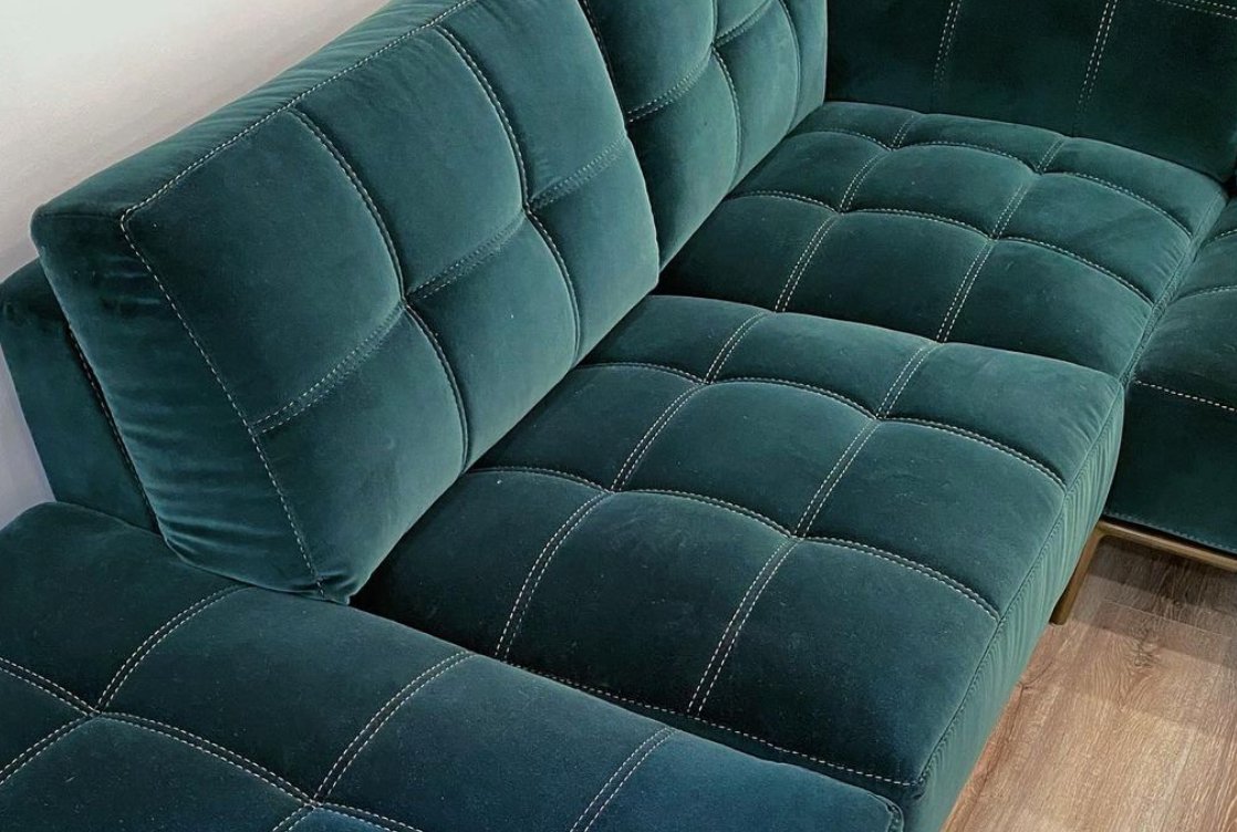 Barcelona's plush channel quilting and details push it to the next level, making it the perfect combination of high-design and comfort.